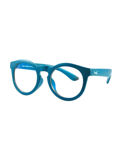 Gafas Real Shades Chill Screen irrompibles con lentes de calidad oftálmica para filtrar la luz azul color azul con funda de microfibra unisex 4+