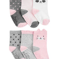 6 Pack de calcetas Carters multicolor para niña - Kinder Guatemala - Calcetas y Calcetines