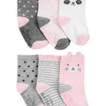 6 Pack de calcetas Carters multicolor para niña - Kinder Guatemala - Calcetas y Calcetines