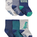 6 Pack de calcetines Carters multicolor para niño - Kinder Guatemala - Calcetas y Calcetines