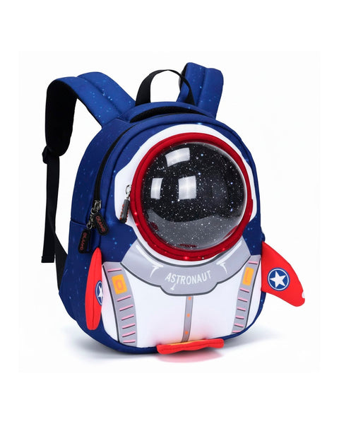 Mochila Wolfy con diseño de astronauta color azul