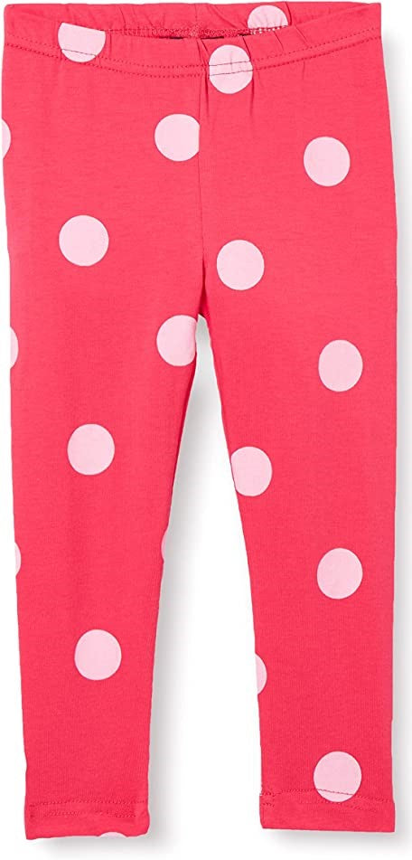 Pantalones leggings Blue Seven magenta con puntos blancos