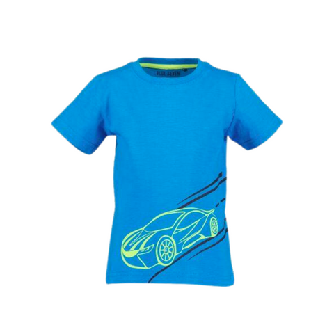 T-shirt Blue Seven manga corta estampado carro