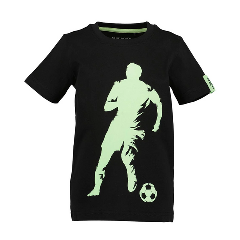 T-shirt Blue Seven manga corta estampada jugador azul marino niño