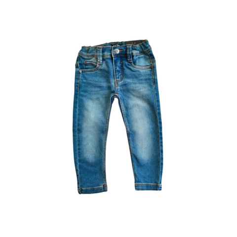 Pantalón de lona Blue Seven azul básico niño