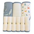 9PK Set de baño Baby Gear: 3toallas con capucha, 3 paños para ducha y 3 juguetes de baño multicolor para niño - Kinder Guatemala - Regalos de baño niño
