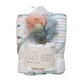 9PK Set de baño Elephant and Castle: 3toallas con capucha, 3 paños para ducha y 3 juguetes de baño multicolor para niño - Kinder Guatemala - Regalos de baño niño