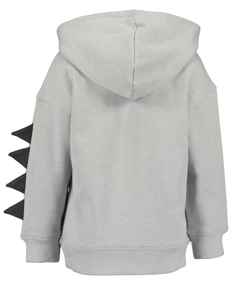 Sudadero Blue Seven diseño de dinosaurio color gris para niño