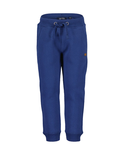 Jogger Blue Seven con cintura elastica y bolsillos laterales color azul para niño