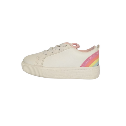 Zapato casual Carters con cintas TRYPTIC-G blanco arco iris niña