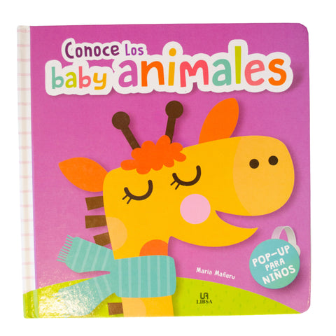 CONOCE LOS BABY ANIMALES POP UP-ALDISA