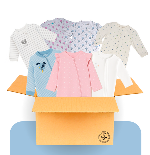Caja de pijamas unisex Little Dreams: Suavidad, Moda y Descanso