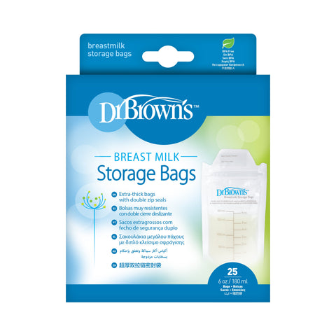 Dr. Brown's - Bolsas almacenadoras de leche