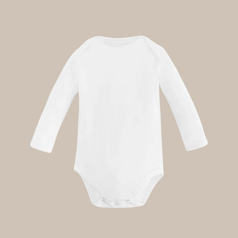 Carters Body blanco manga larga (por unidad)