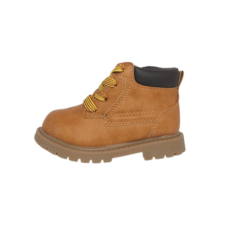 Botas altas Carters con cintas beige para niño