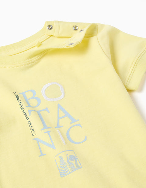 TSHIRT SS JERSEY, YELLOW, 6/9M