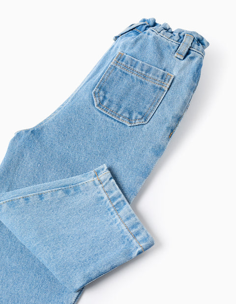 PANTS DENIM, LIGHT BLUE, 12/18M