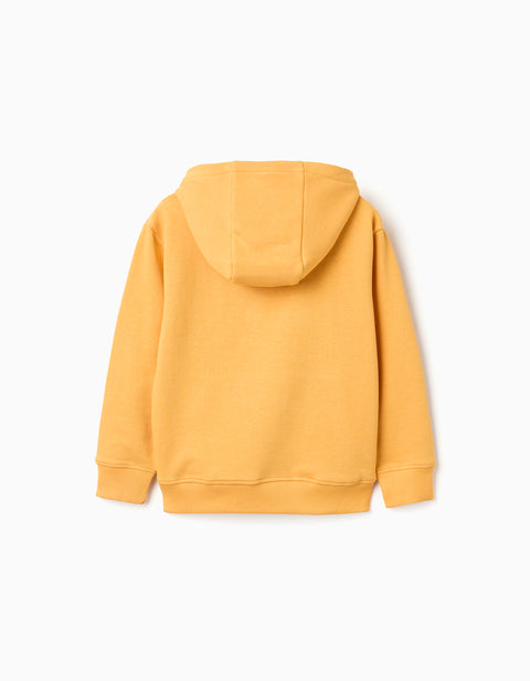 SWEAT FLEECE COTTON, DARK BLUE, 3/4