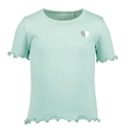 Blusa Blue Seven manga corta color celeste para niña - Kinder Guatemala - blusa manga corta
