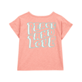 Blusa Carters manga corta estampado y bolsa al frente coral niña - Kinder Guatemala - 