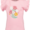 Blusa manga corta Blue Seven Flowers rosa - Kinder Guatemala -