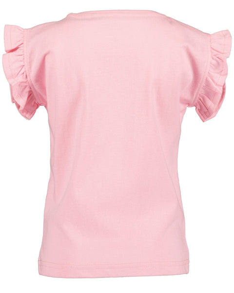 Blusa manga corta Blue Seven Flowers rosa - Kinder Guatemala -