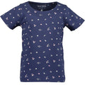 Blusa manga corta Blue Seven Girls Essentials azul marino - Kinder Guatemala -