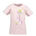 Blusa manga corta Blue Seven Girls Essentials rosada con unicornio - Kinder Guatemala -