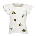 Blusa manga corta de Jersey blanca con frutas - Kinder Guatemala -