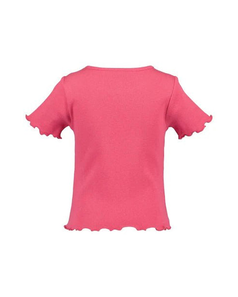 Blusa manga corta de resorte Blue Seven Girls Essentials fusia - Kinder Guatemala -