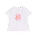 Blusa Street Monkey manga corta diseño de flor color blanco para niña - Kinder Guatemala - Blusa