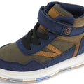 Bota Beppi con cincho de velcro y cintas suela antideslizante color azul para niño - Kinder Guatemala - 