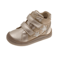 Bota Beppi con doble cincho de velcro suela antideslizante color oro para niña - Kinder Guatemala - botas