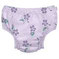 Calzoneta con pañal Eco Snap Green Sprout con diseño de lavandas color lila para niña - Kinder Guatemala - Traje de baño