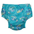 Calzoneta con pañal Eco Snap Green Sprout con diseño de peces color agua unisex - Kinder Guatemala - Traje de baño
