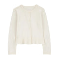 Cardigan Carters abotonado blanco para toddler niña - Kinder Guatemala - Cardigan