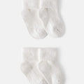 CARTERS - 4 pk calcetines de chenille doblados, blancos - Kinder Guatemala - 