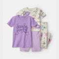 Carter's -SU26 TG 4 PC Cotton PJ Print - Kinder Guatemala - Para dormir