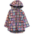 Chumpa Babyfair con capucha y zipper floreada para niña - Kinder Guatemala - chumpa/saco