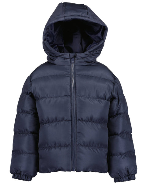 Chumpa Blue Seven con capucha y zipper acolchonada color azul para niño - Kinder Guatemala - Chumpas/abrigos