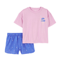 Conjunto 2 piezas Carter's: Short y T-Shirt multicolor diseño Helado para niña - Kinder Guatemala - 