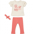 Conjunto 2 piezas + Cinta Babybol blusa - pantalón - cinta summer mood - Kinder Guatemala - 