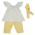 Conjunto 2 piezas + Cinta Babybol blusa-pantalón y cinta cutie daisy - Kinder Guatemala - Conjuntos