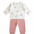 Conjunto Baby Bol 2 piezas: sueter con estampado y pantalón multicolor para niña - Kinder Guatemala - Conjuntos con Pantalón