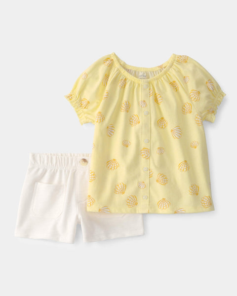 Conjunto blusa y short Carter´s para niña - Kinder Guatemala - 