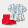 Conjunto blusa y short Carter´s para niña - Kinder Guatemala - conjunto con pantalón o leggins