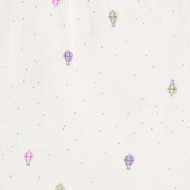 Conjunto Carters 2 piezas: cardigan y vestido con body manga corta con estampado multicolor para niña - Kinder Guatemala - Conjunto de vestido