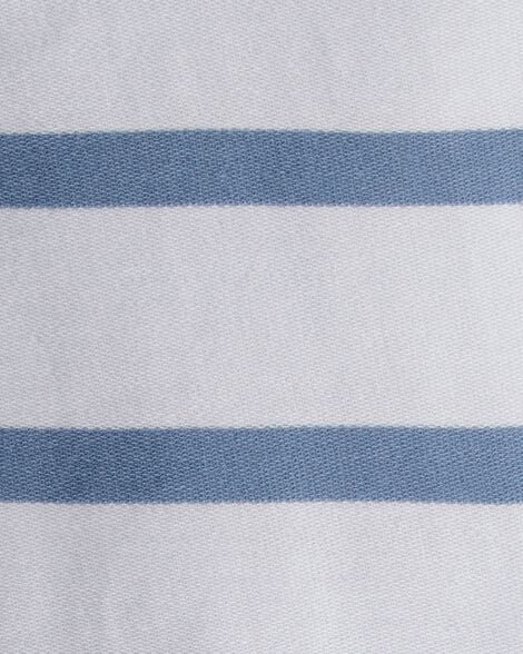 Conjunto Carters 2 piezas: T-shirt manga larga diseño de rayas y jogger con bolsas en las piernas de parche multicolor para niño - Kinder Guatemala - 