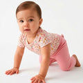 Conjunto Carters 3 piezas: body manga corta y larga pantalón diseño de ratoncito multicolor para niña - Kinder Guatemala - conjuntos multipiezas 3 - 4 - 6 - 8 - 9