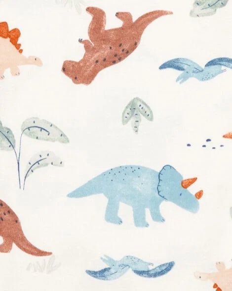 Conjunto Carters 3 piezas:2 body manga corta y pantalon diseño de dinosaurios para niño - Kinder Guatemala - 